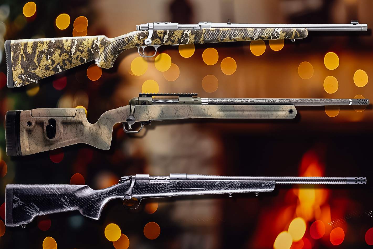 3 Deer Rifles For Christmas