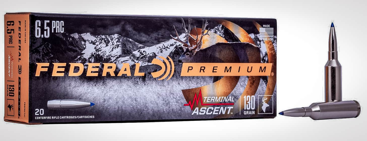 Federal Premium 6.5 PRC ammo