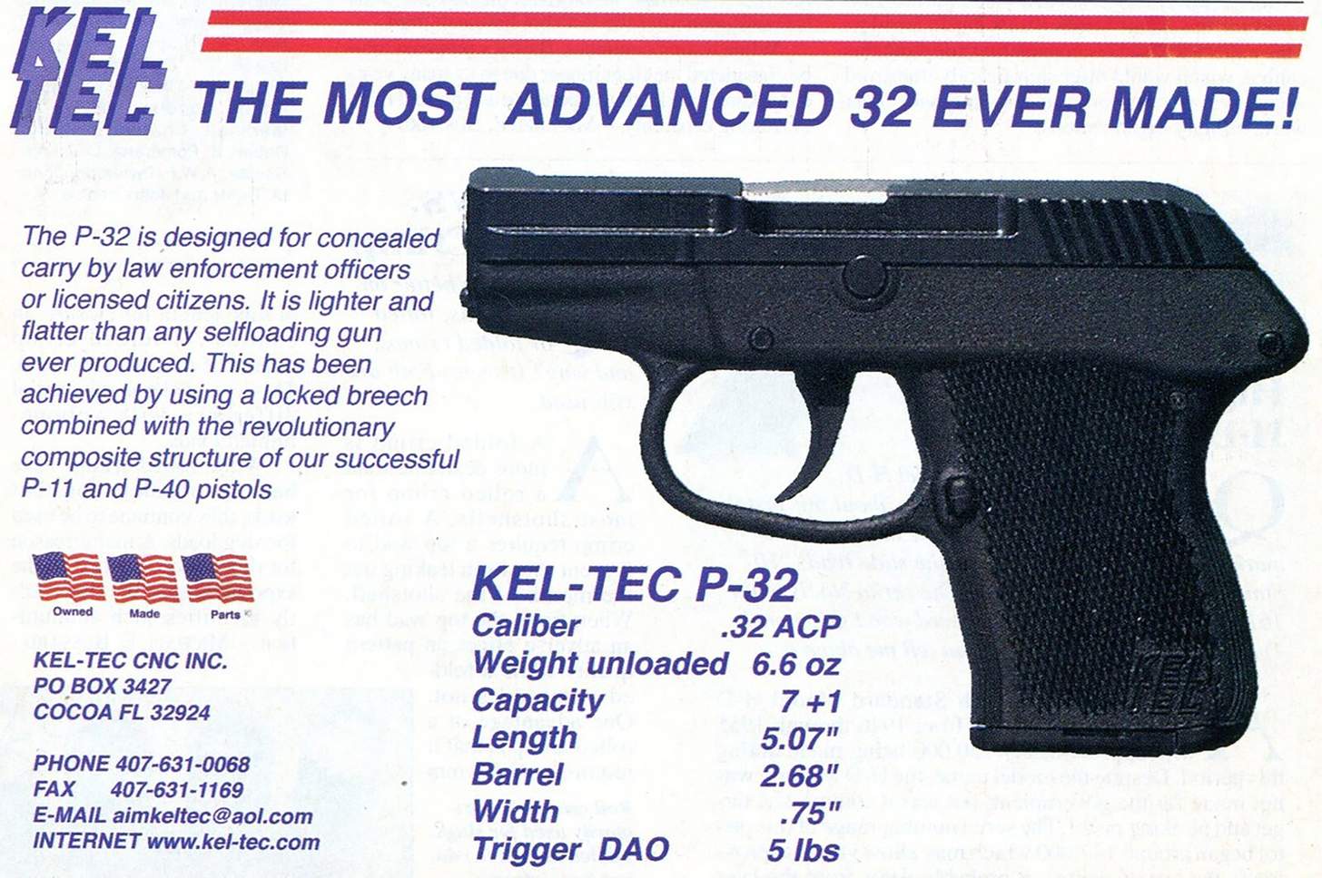 KelTec P32