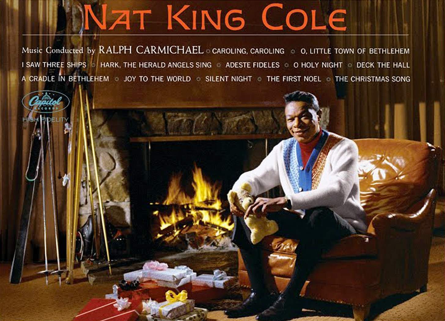 Nat King Cole Christmas Album cover