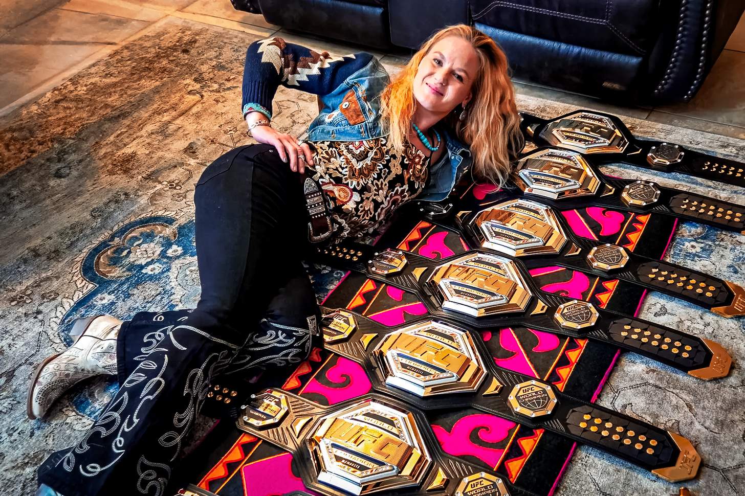 Valentina Shevchenko Goes a Few Rounds With Hook & Barrel 