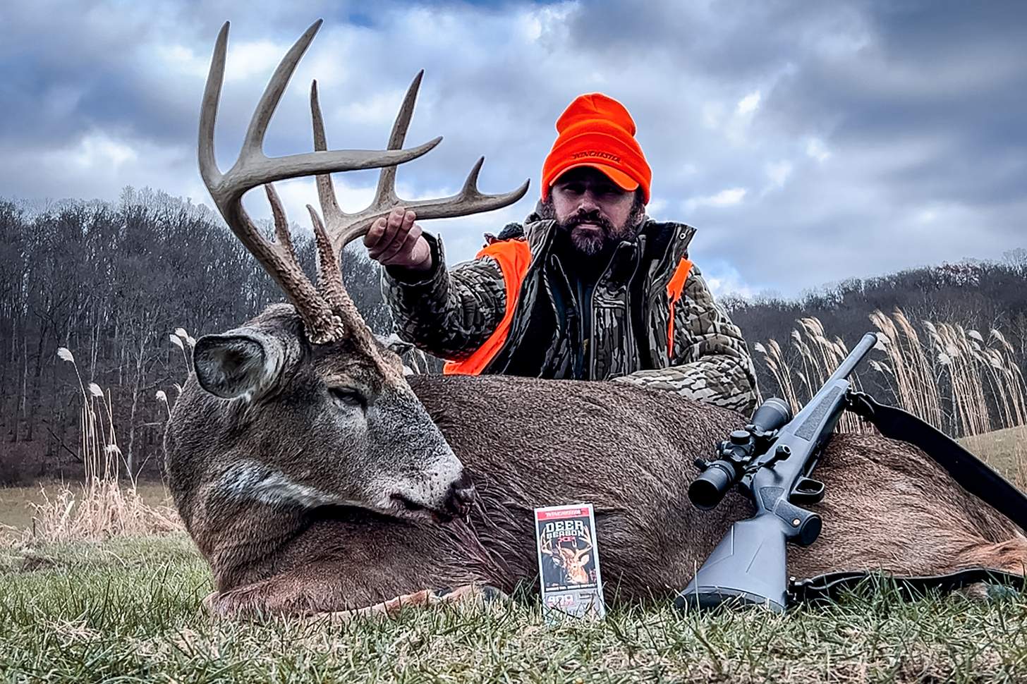 the author with a nice whitetail buck shot with a 400 legend