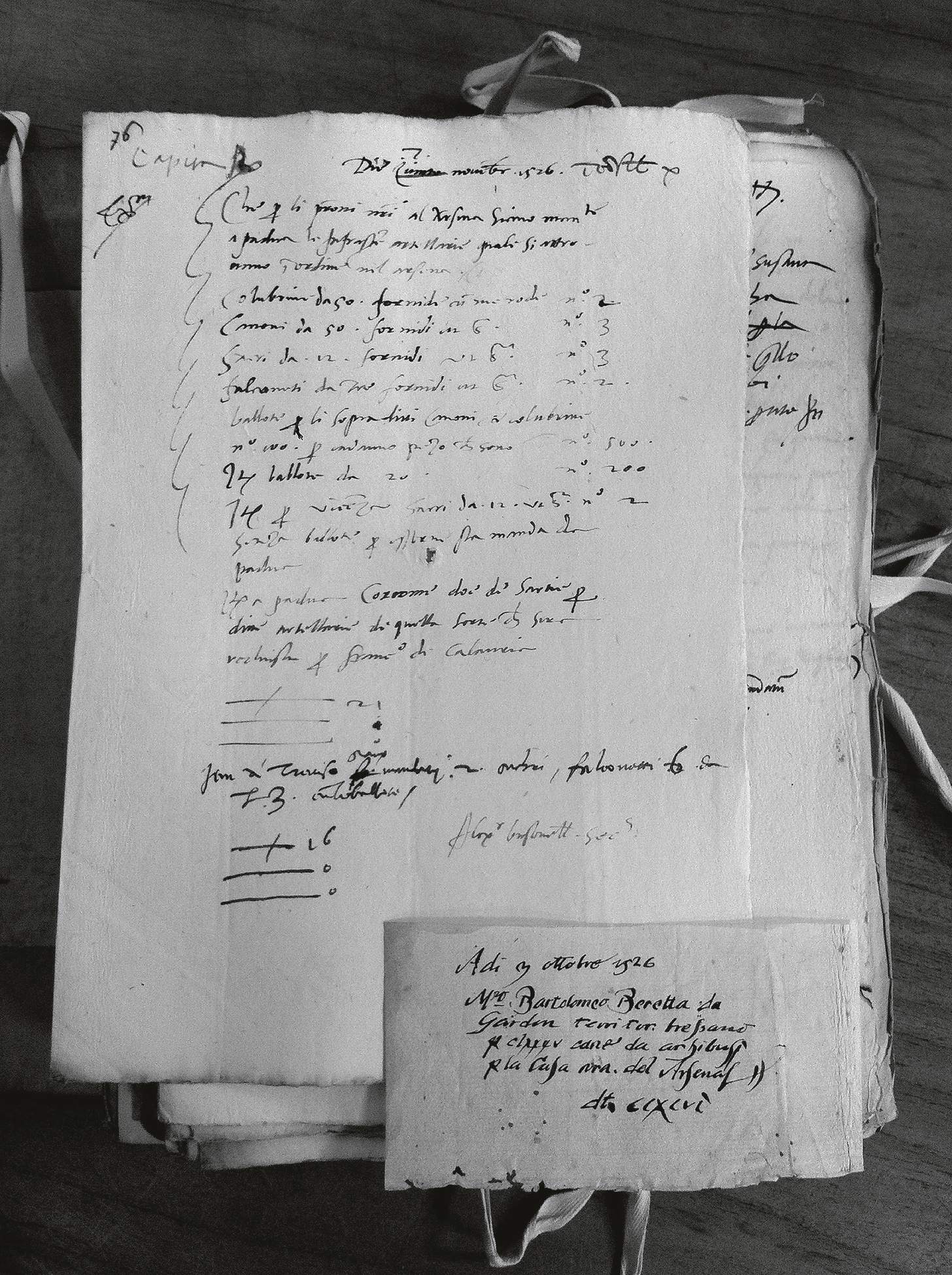 1526_invoice that states Beretta foundation