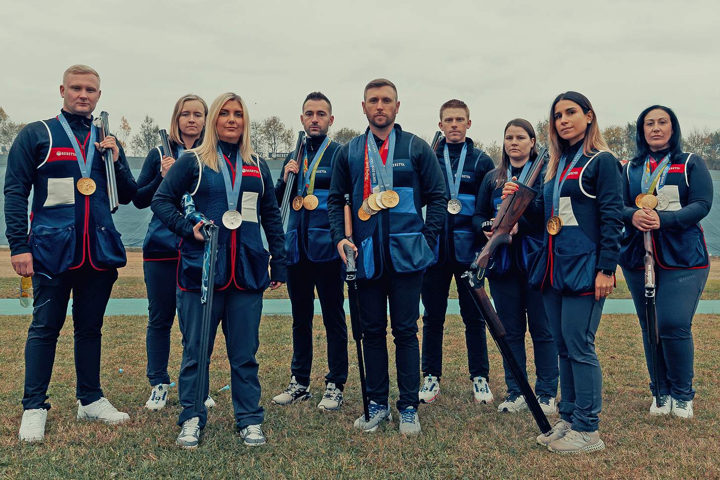 Team Beretta at the 2024 Olympic Games in Paris