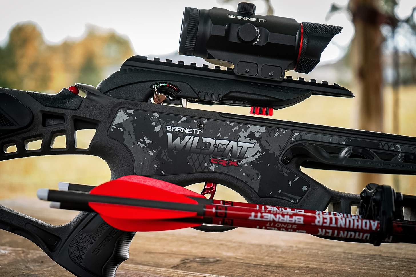 Barnett Wildcat CRX crossbow close up