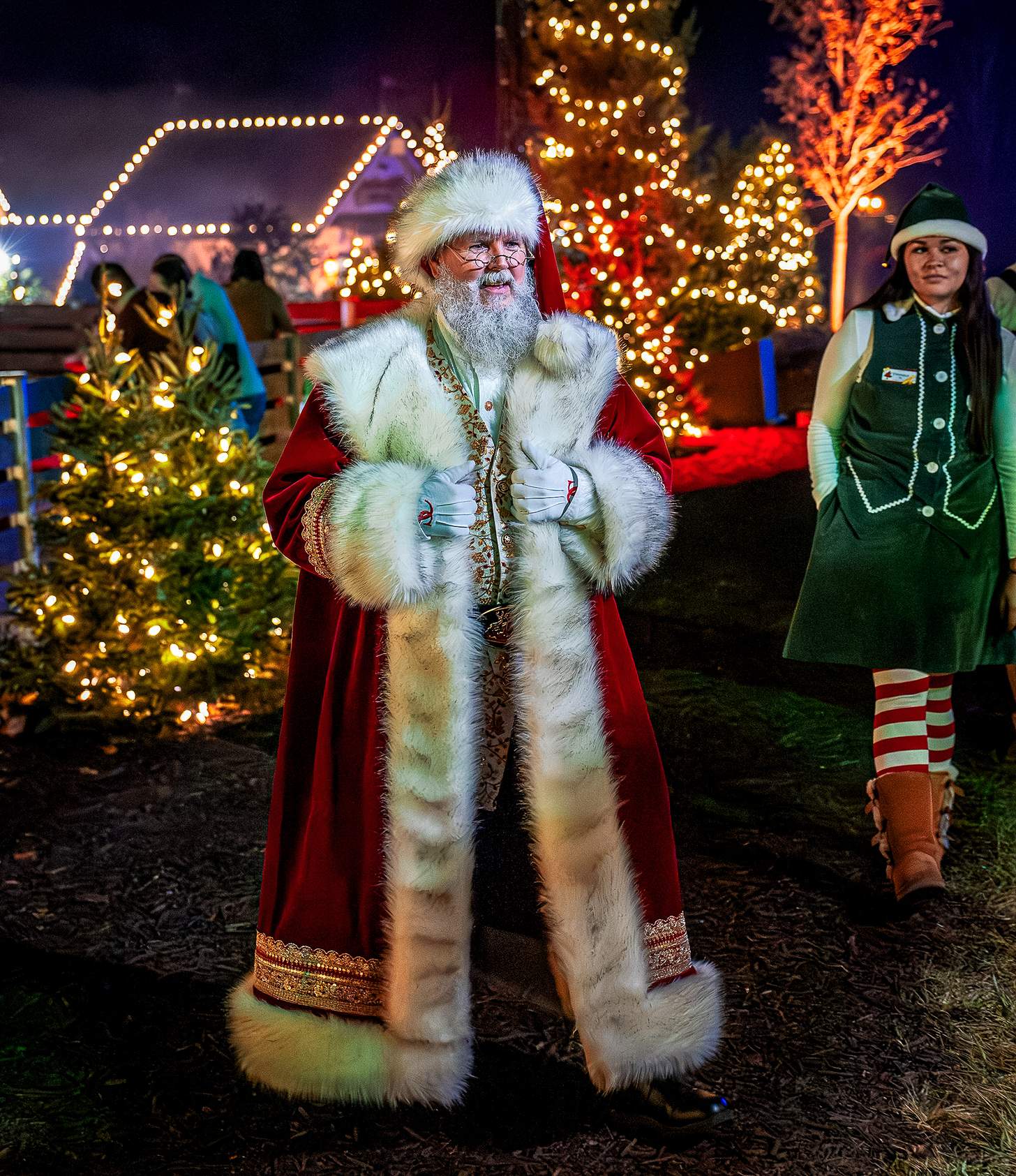 Big Cedar Lodge santa