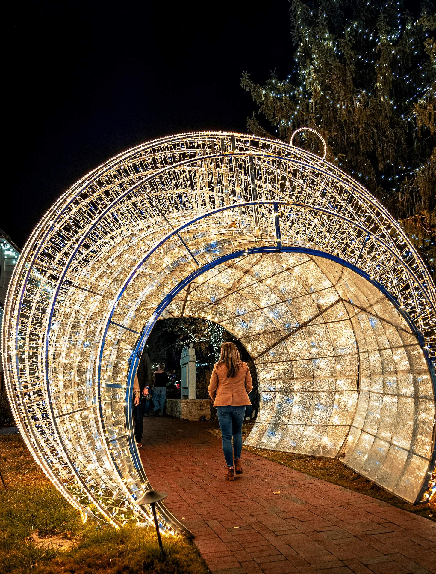 Big Cedar Lodge lighted snow globe