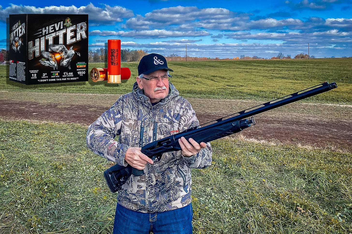 HEVI-Shot HEVI-Hitter shotgun shells and beretta AX800 Suprema