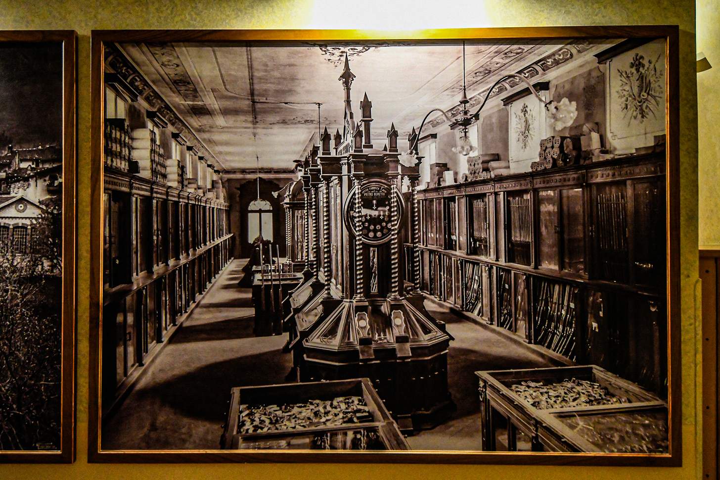 photo of beretta's first showroom