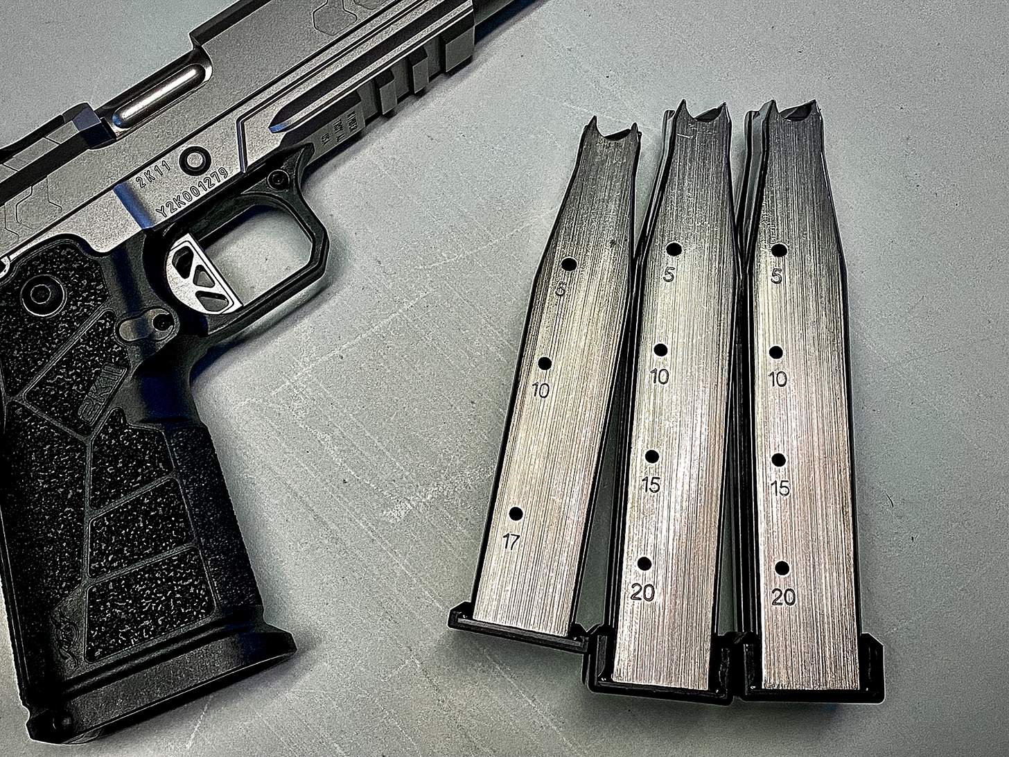 Kimber 2K11 Stainless Comp magazines