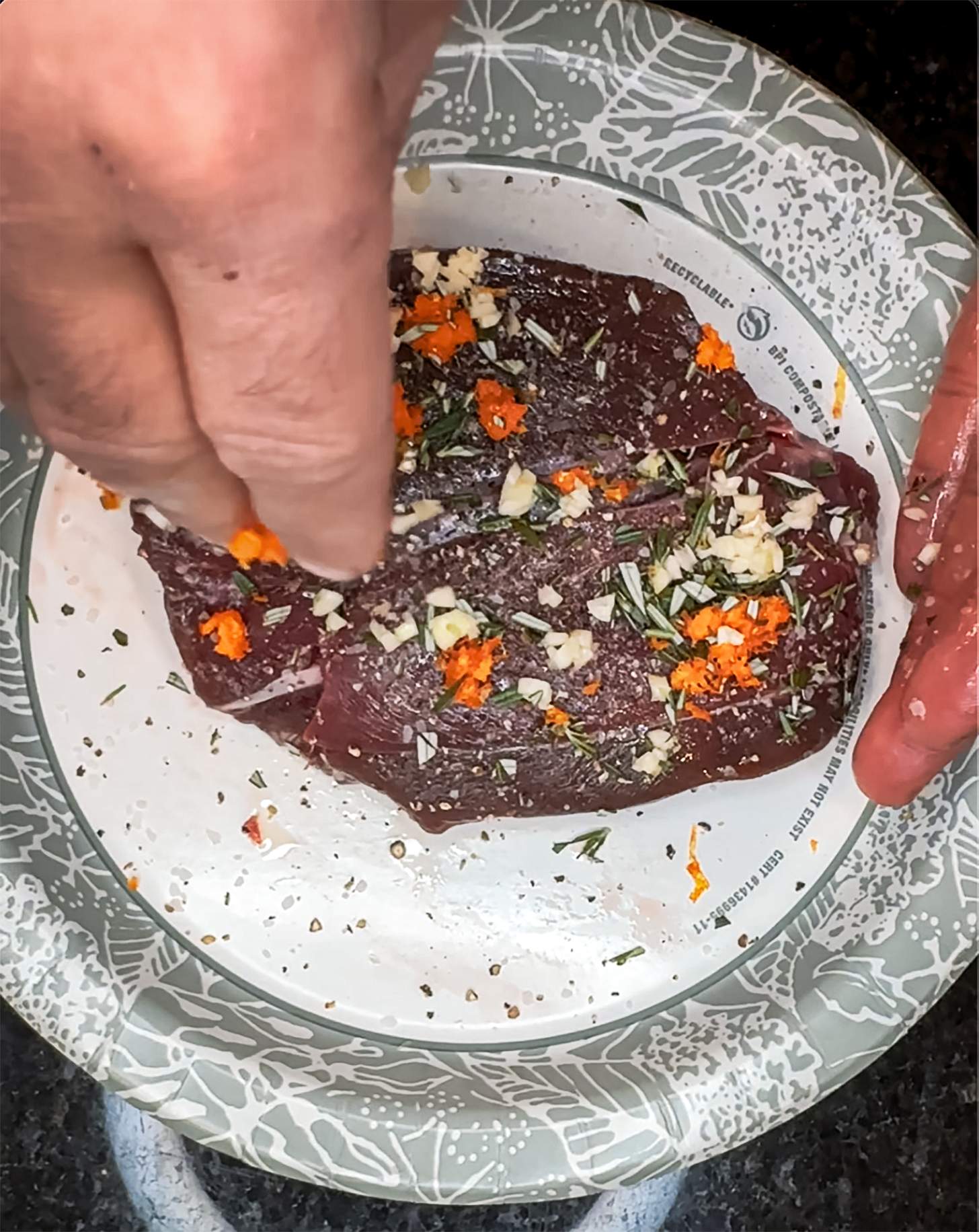 seasoning venison roast