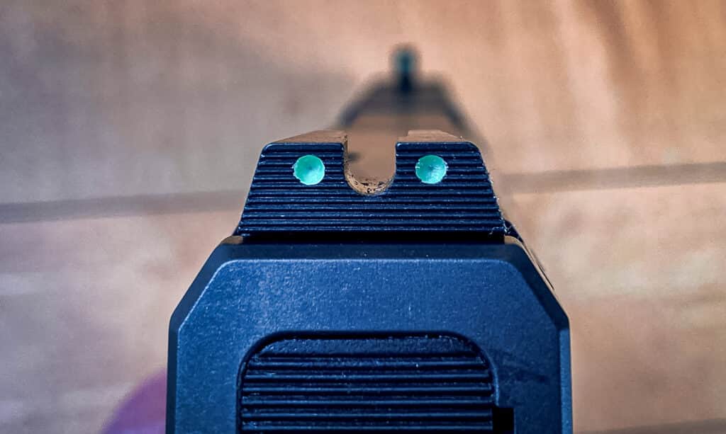 CZ-USA P-10 C Ported handgun rear sight