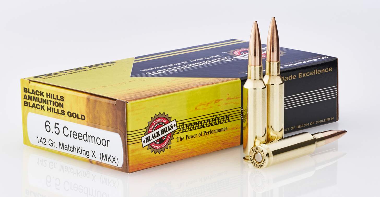 black hills 6.5 cm 142 grain ammo