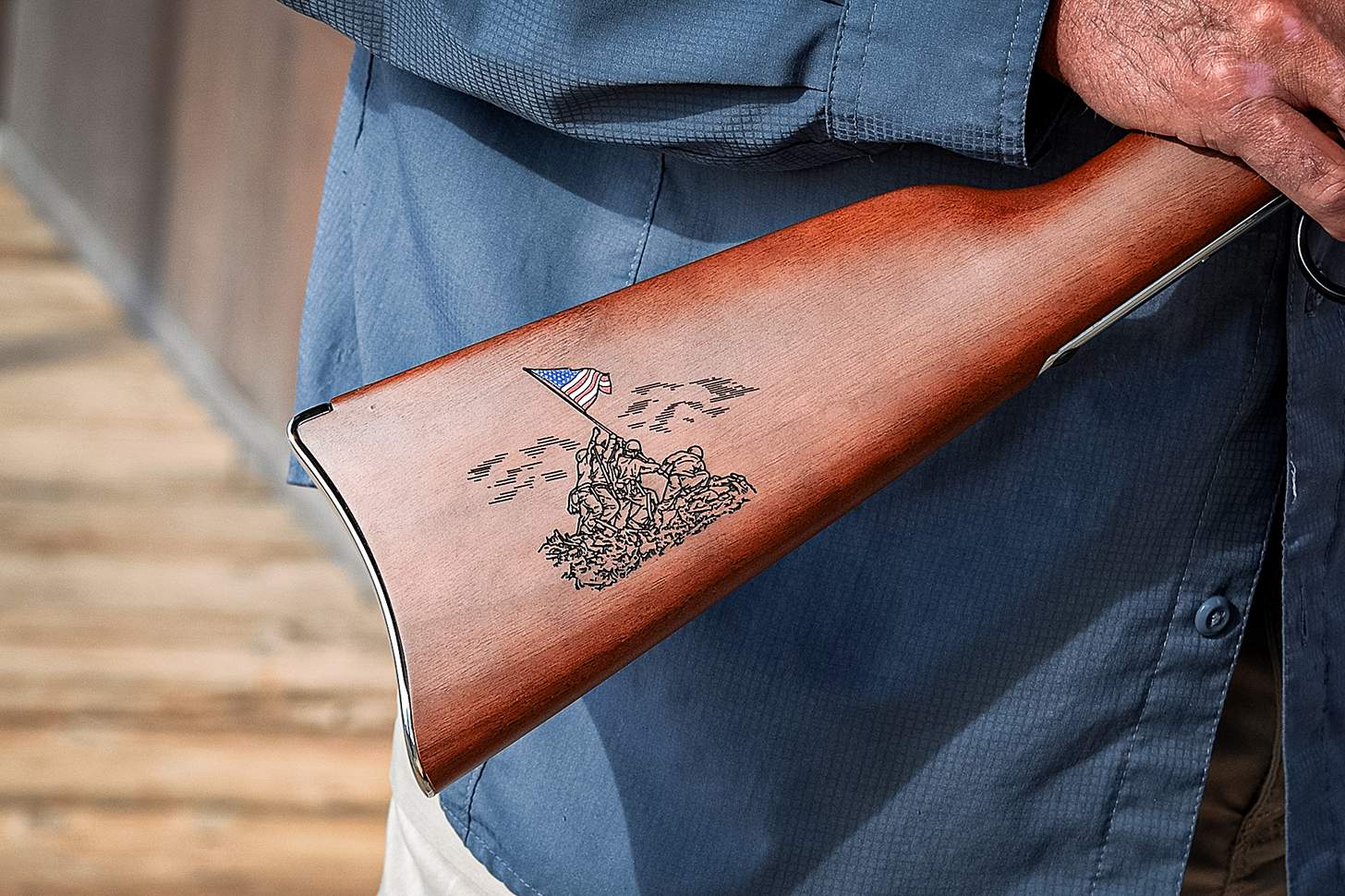 Henry Semper Fi Rimfire Rifle USMC Tribute