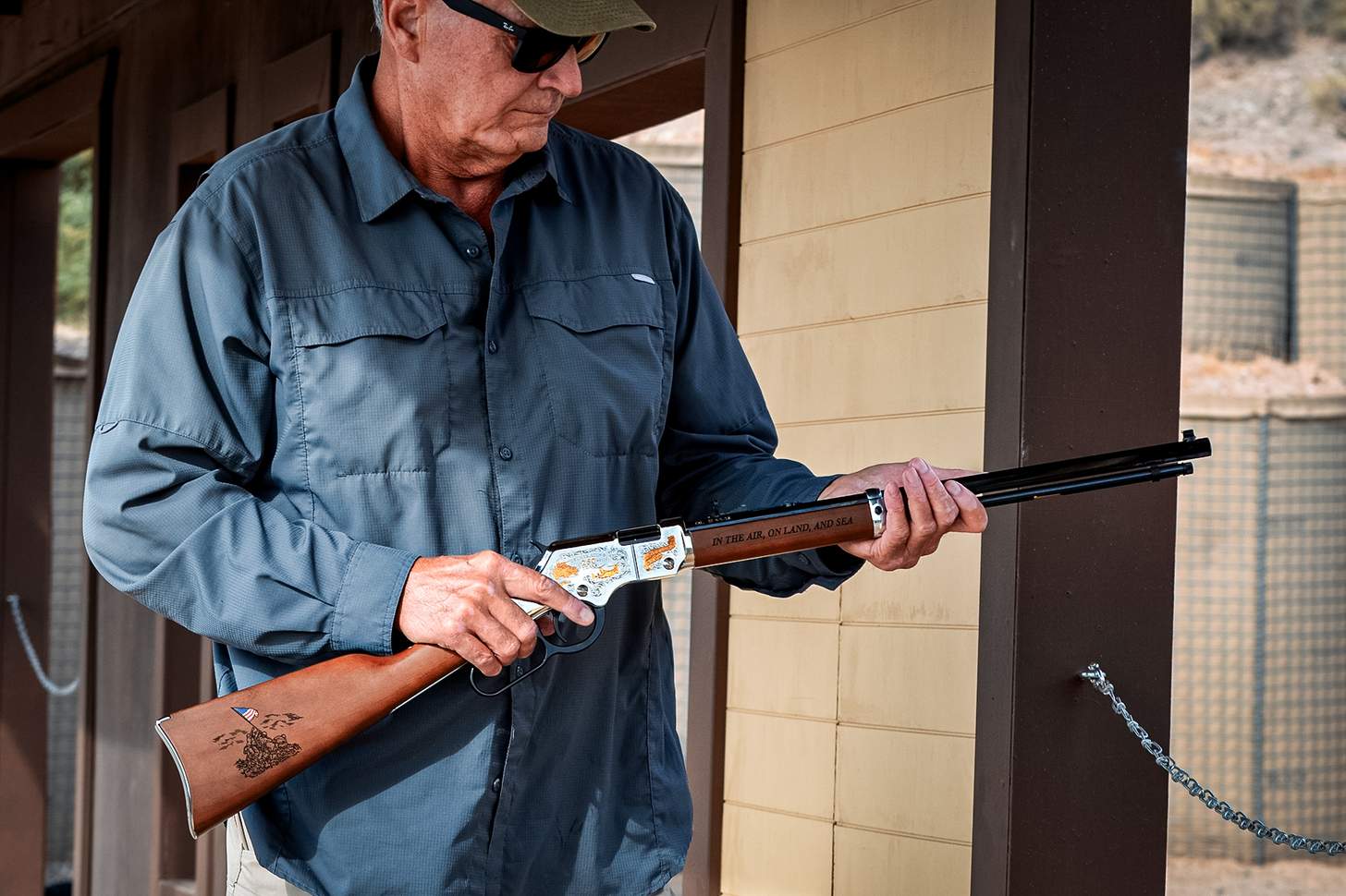 Henry Semper Fi Rimfire Rifle USMC Tribute
