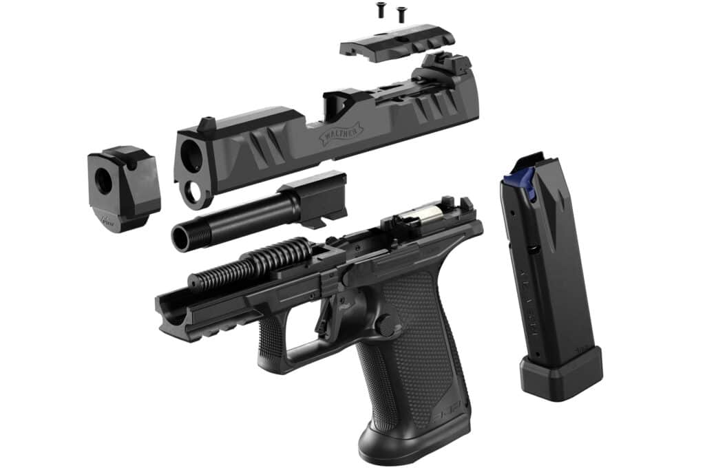 Walther PDP F-Series PRO-X PMM disassembled