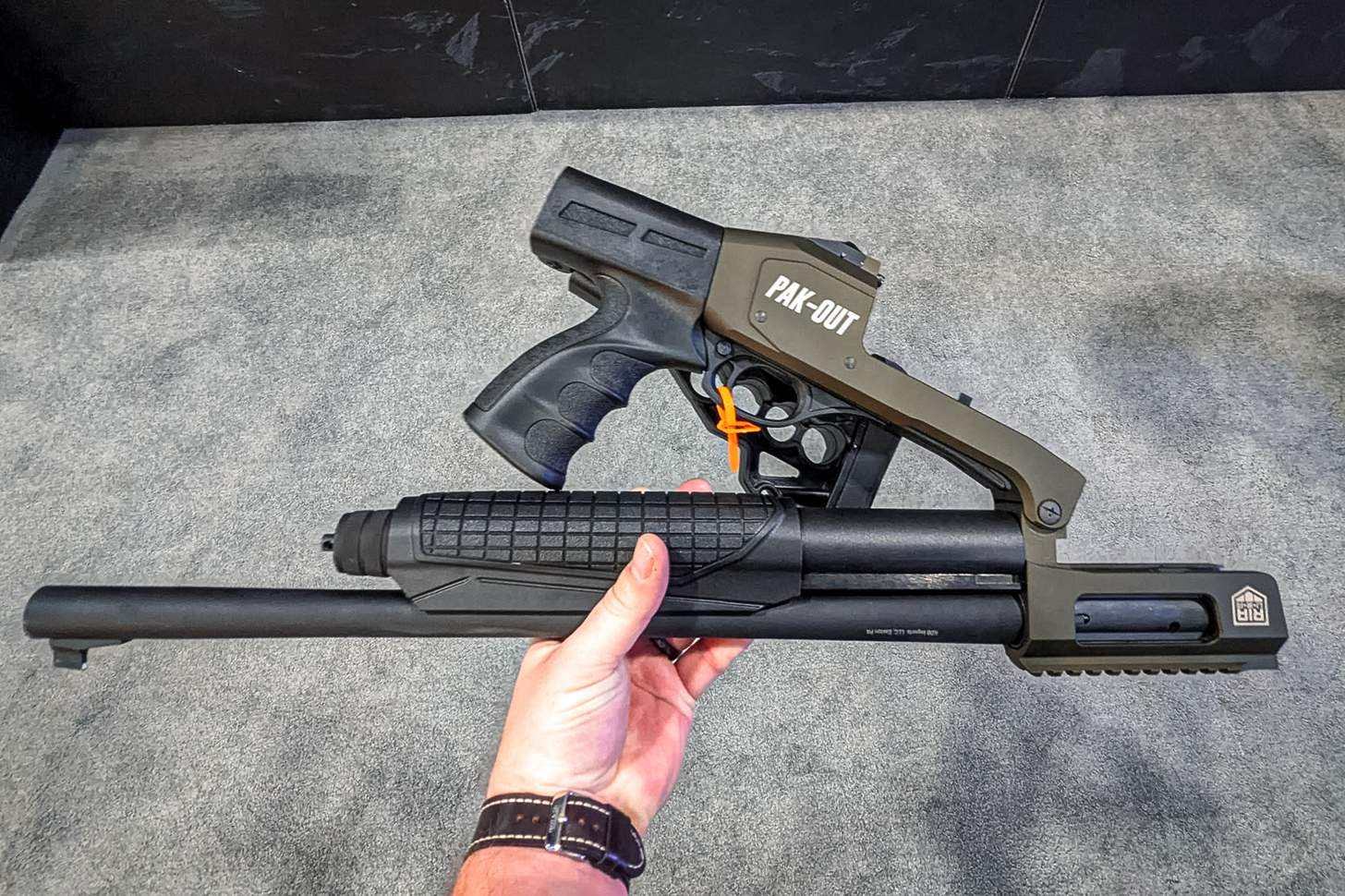 The Hot New RIA PK-12 Pak-Out Folding Shotgun