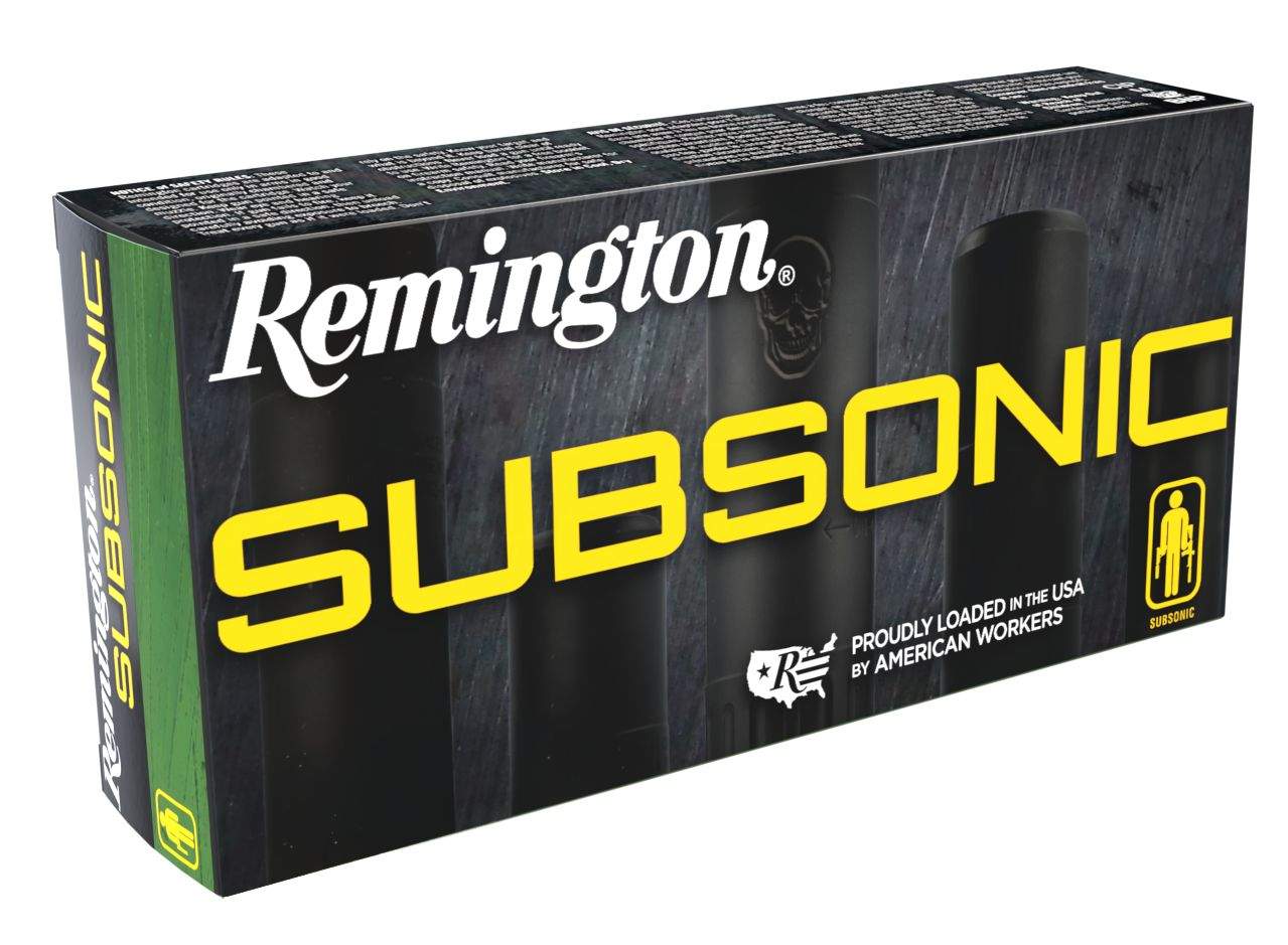 3 New Remington Subsonic Rifle Loads