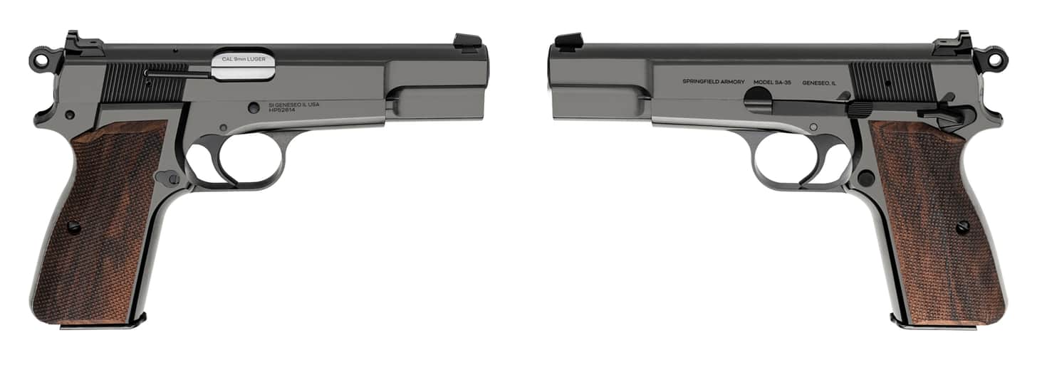 Polished Blued SA-35 9mm