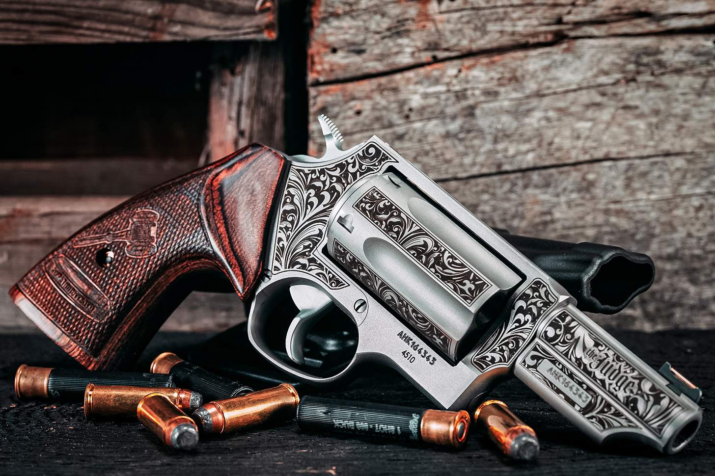 Taurus Judge 20th Anniversary Edition with ammo