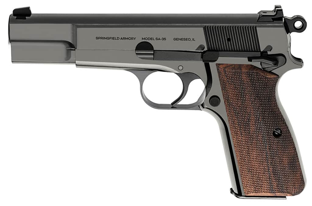 Polished Blued SA-35 9mm