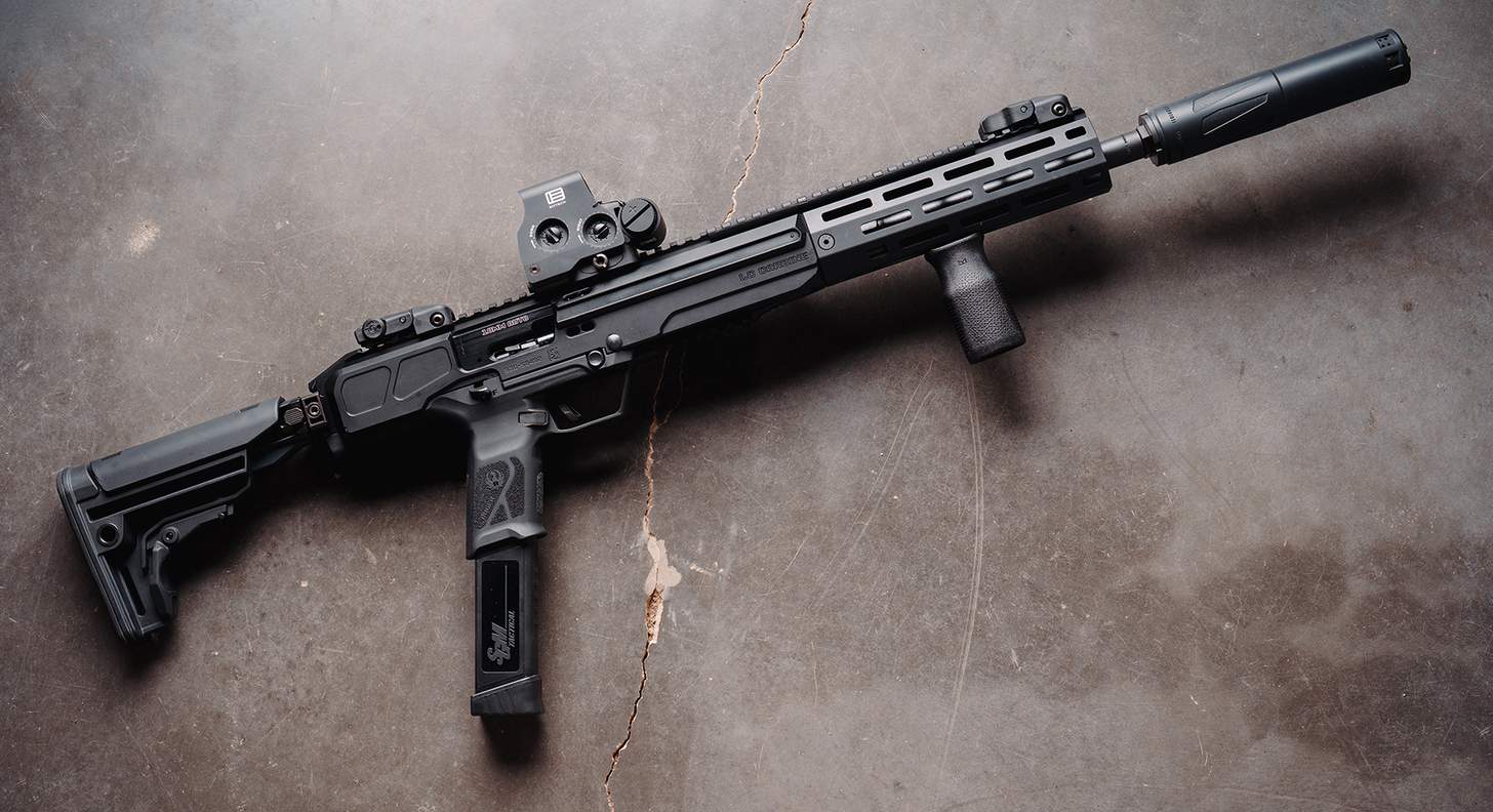 Dead Air RXD910Ti on a carbine
