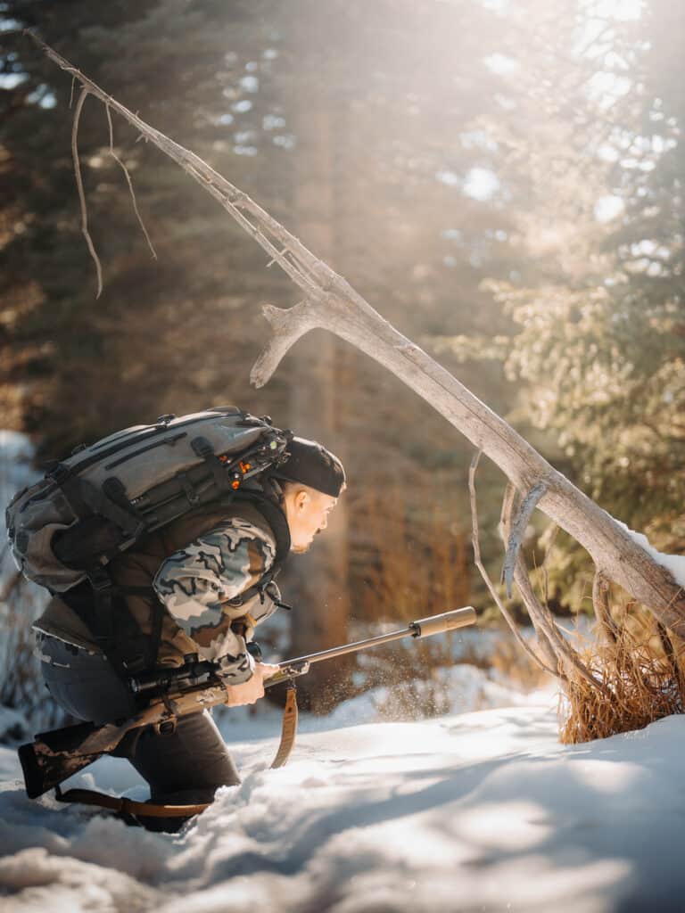 Hunting with a Dead Air Nomad Ti OTB suppressed rifle