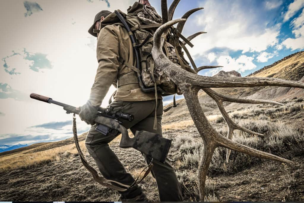 The Dead Air Nomad Ti OTB in the field