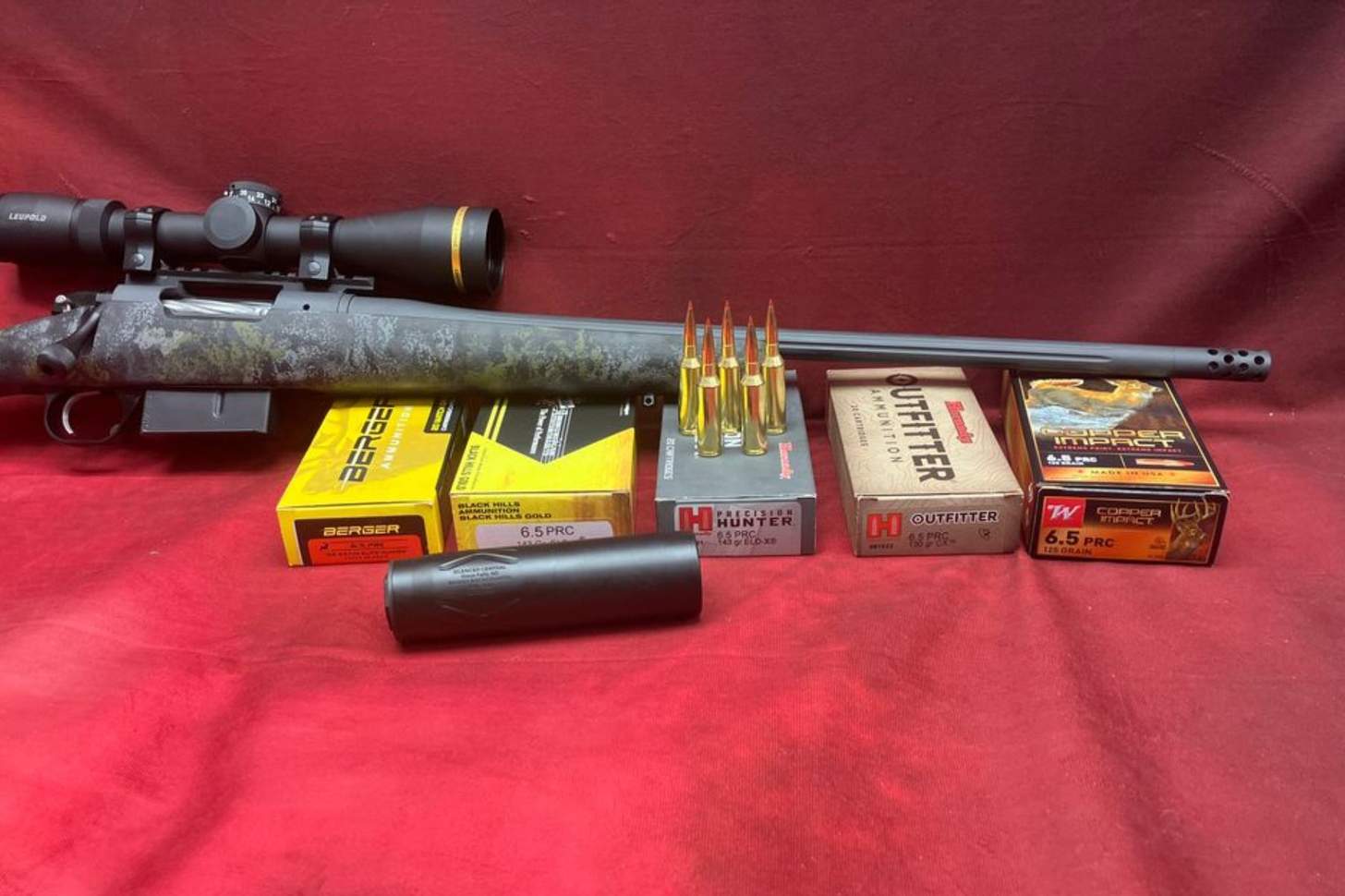 Bergara Premier Canyon chambered in 6.5 PRC.