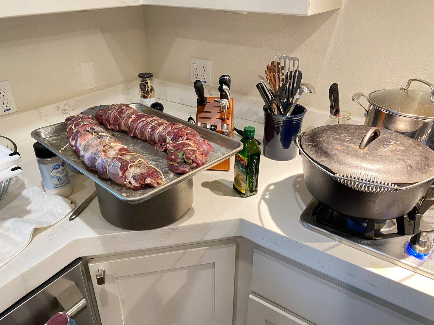 Venison ready to cook at Outdoor Solutions Field to Table event.