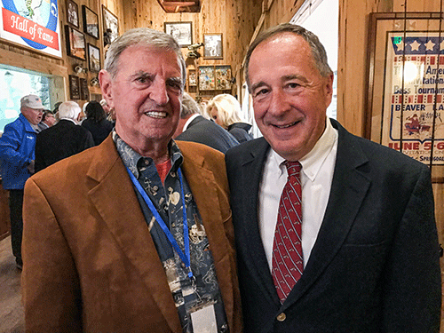 Dan Basore and His Fishing Lures.