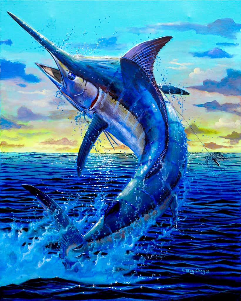 marine art fish painting pic 1