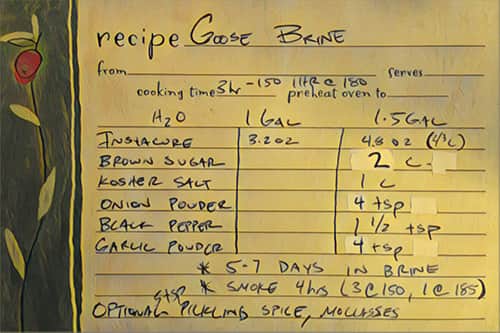 Christmas Goose Recipe 