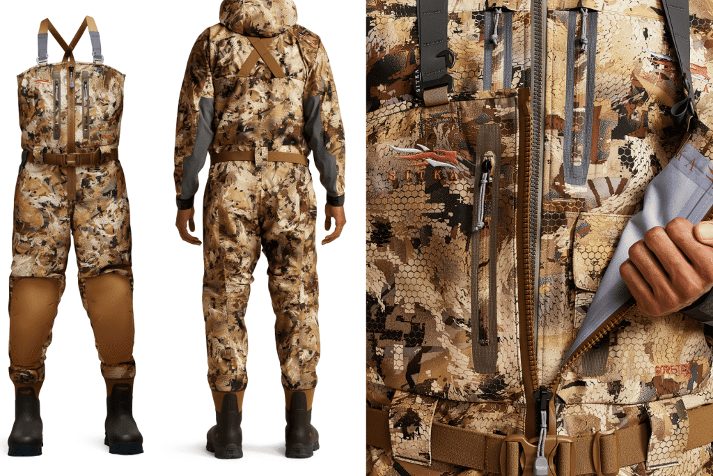 sitka delta zip wader