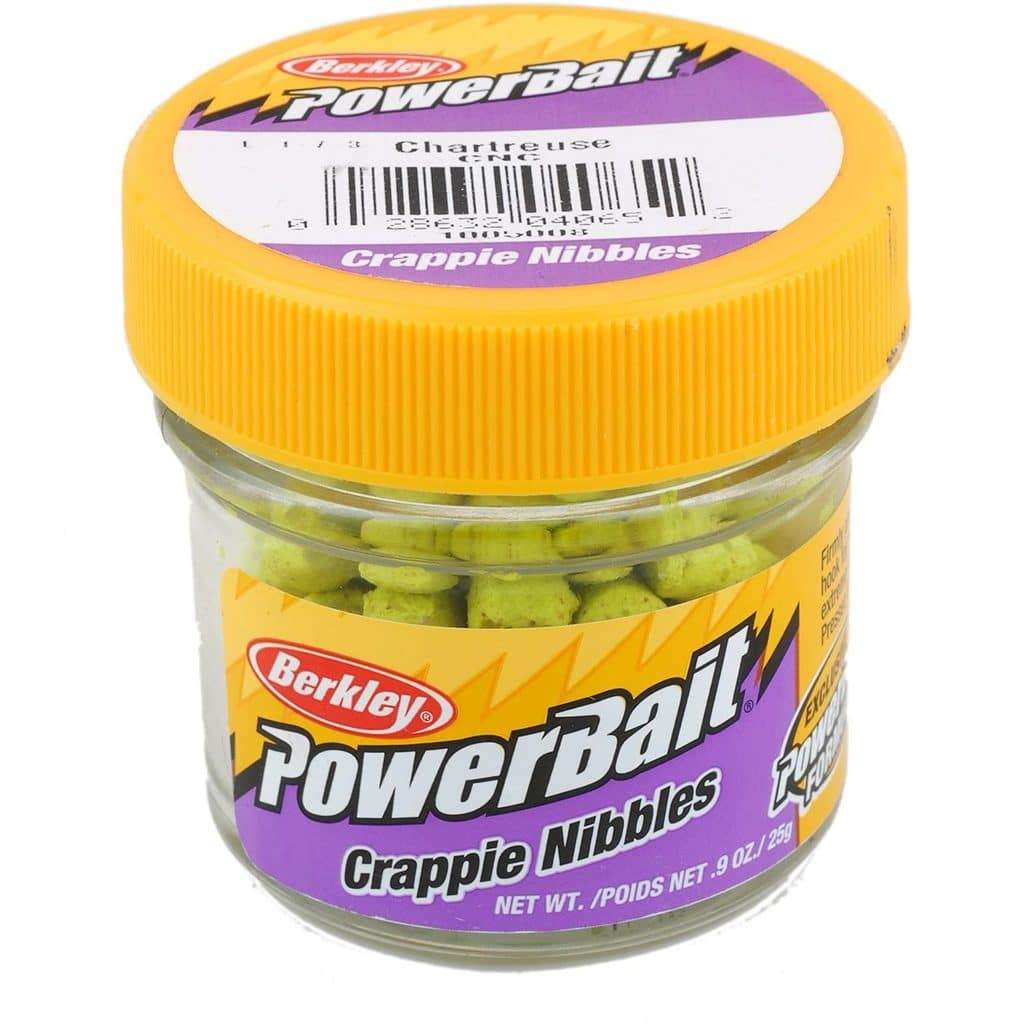 Berkley: PowerBait Chroma-Glow Crappie Nibbles  