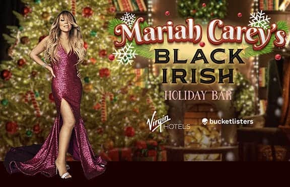 mariah carey black irish holiday bar dallas, tx