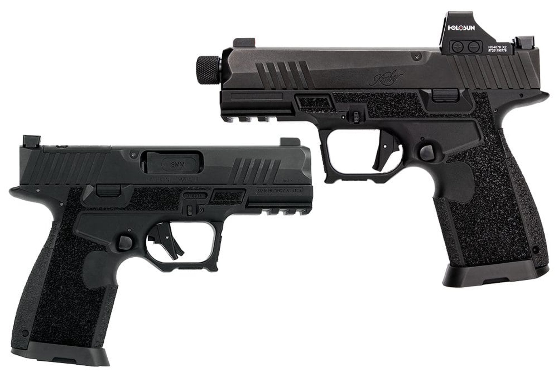 kimber r7 mako carbon carry, Optics-Ready, Optics-Included and TFS models