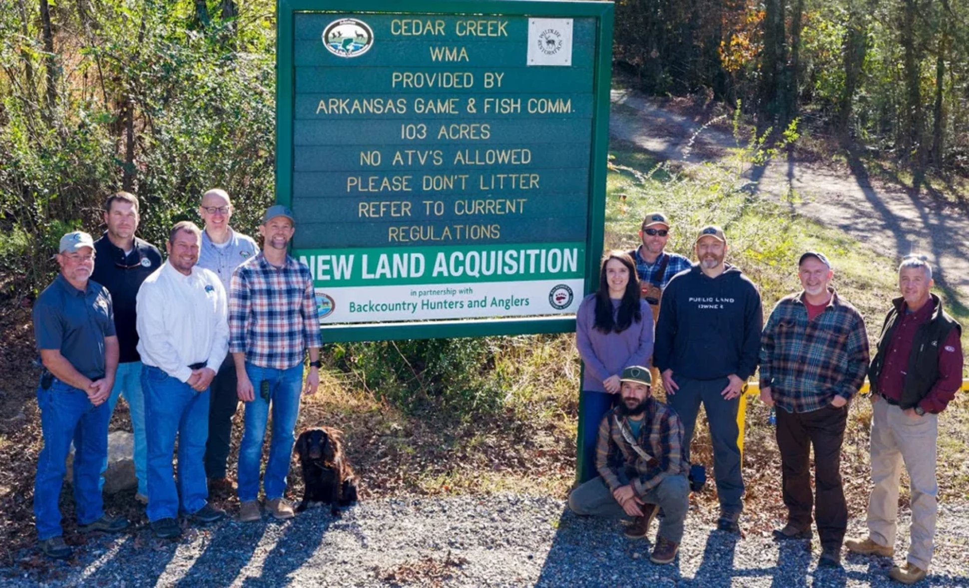 Arkansas Backcountry Hunters and Anglers Celebrate Public Access