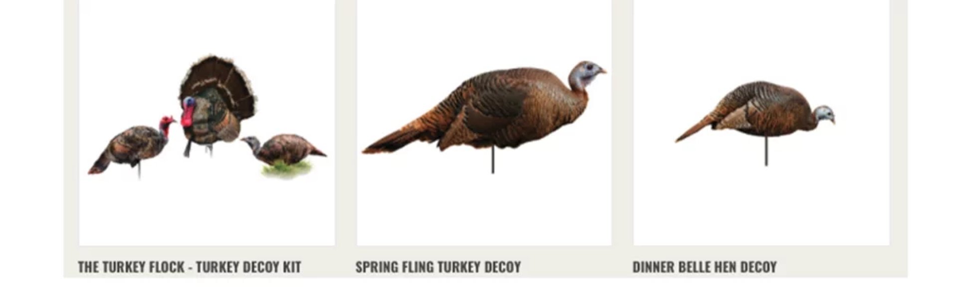 Montana Decoy Turkey Decoys