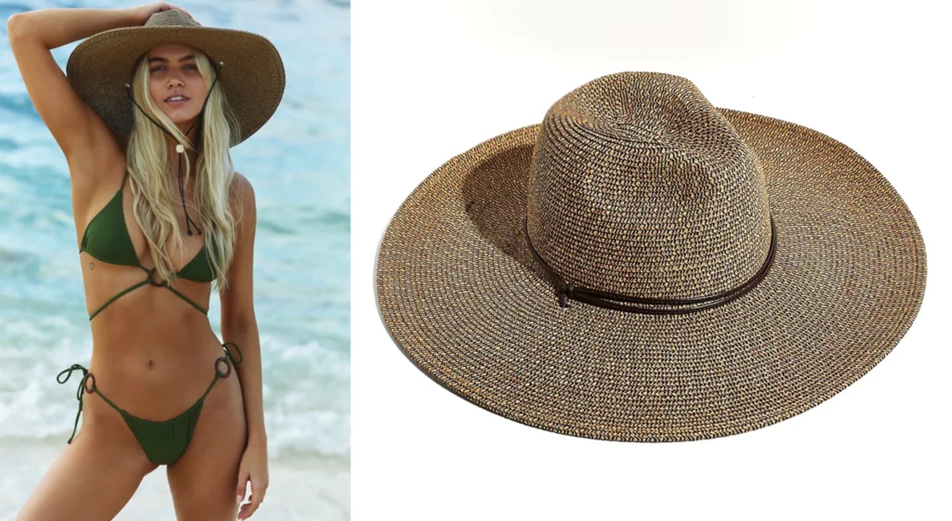 Free People's Arizona Packable Wide Brim Hat