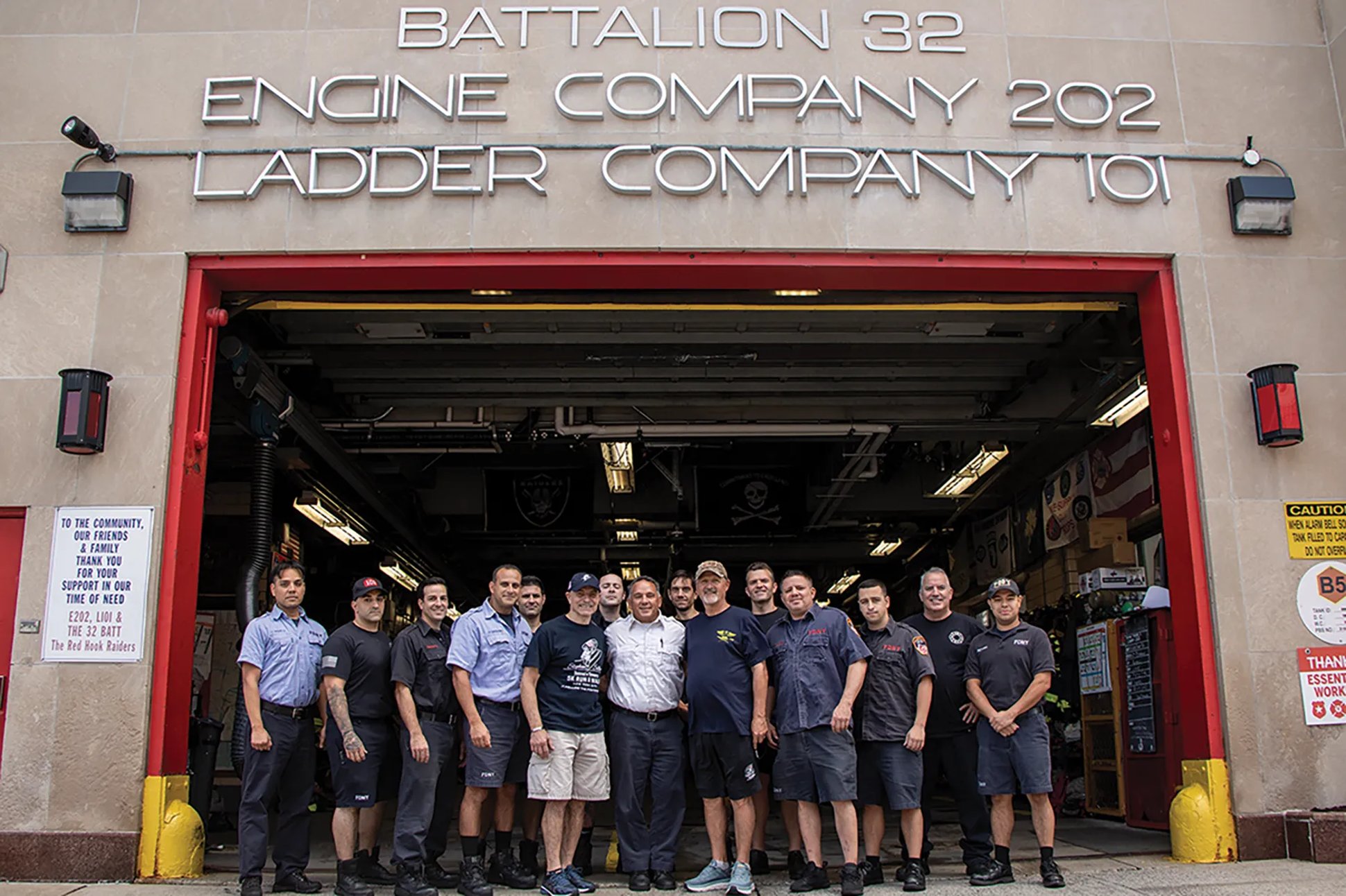 Tunnel To Towers Foundation at Engine 202 Ladder 101 in NYC