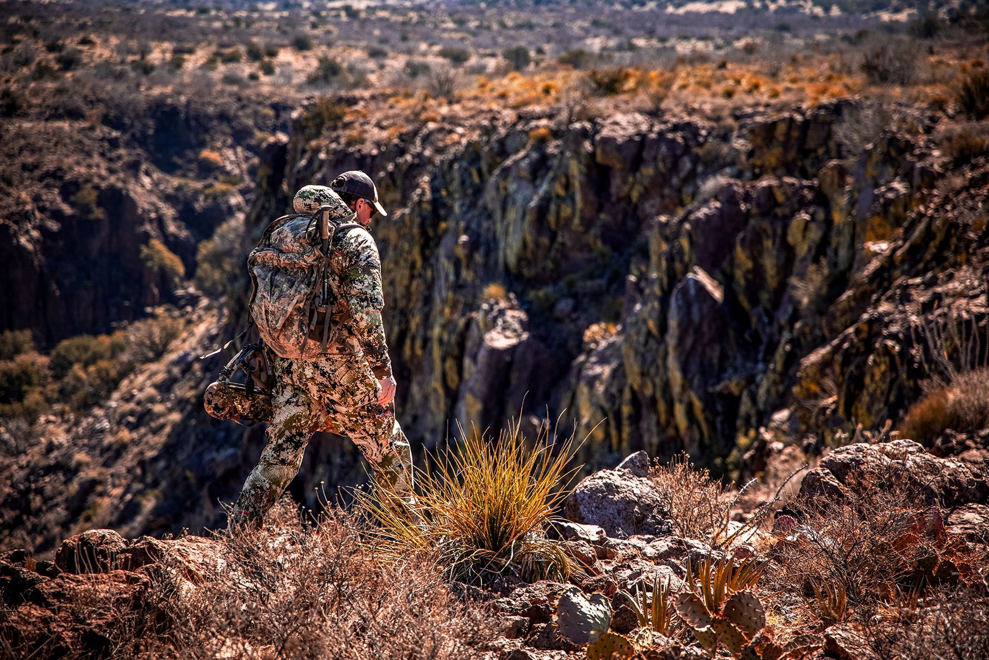 hiking in the high desert