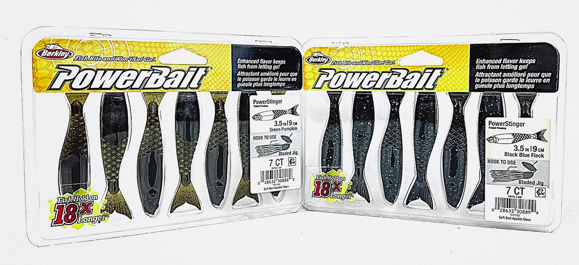 berkley powerbait powerstinger lures in packaging