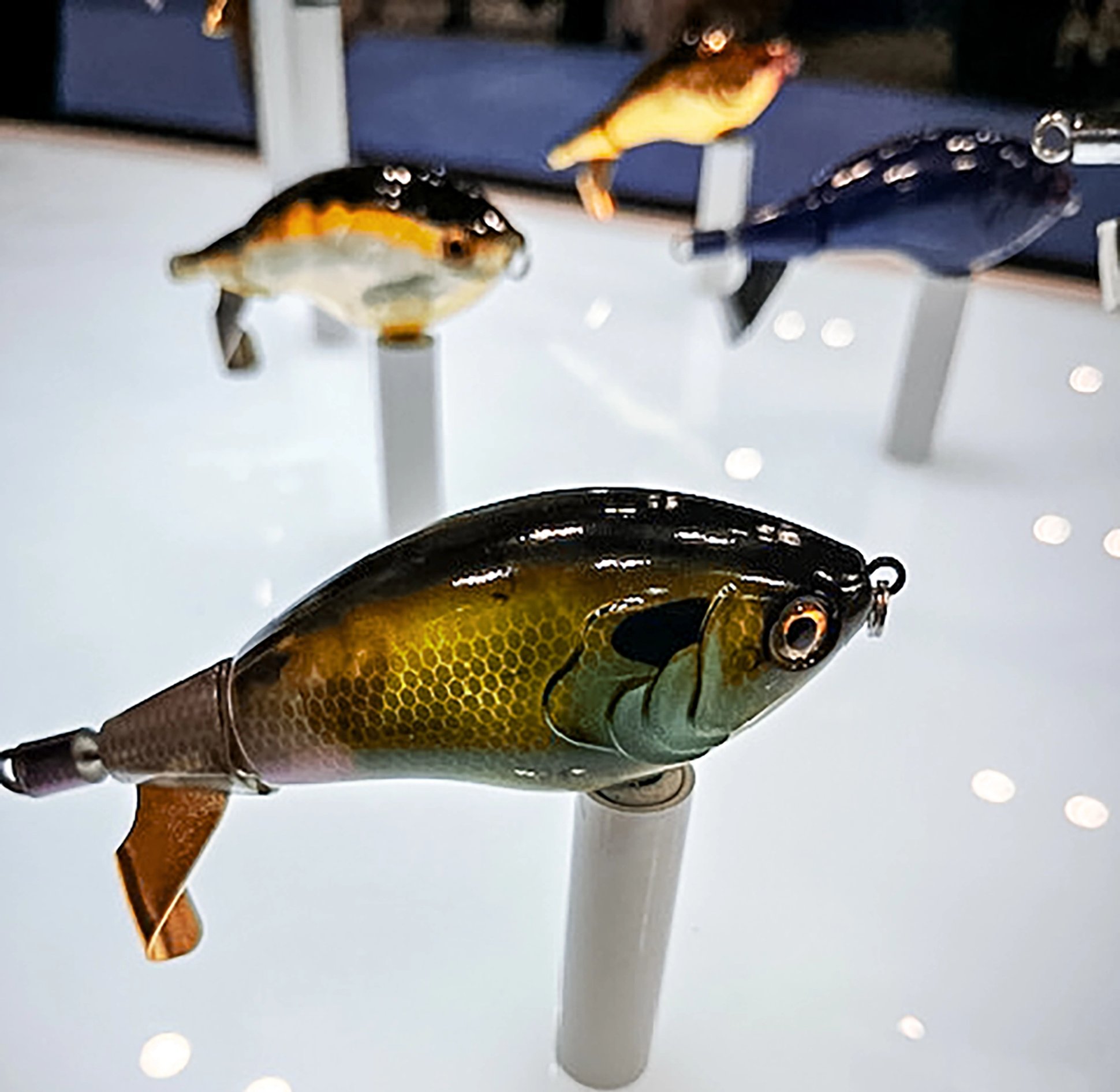 Strike King Clickin Chicken lure at ICAST 2025