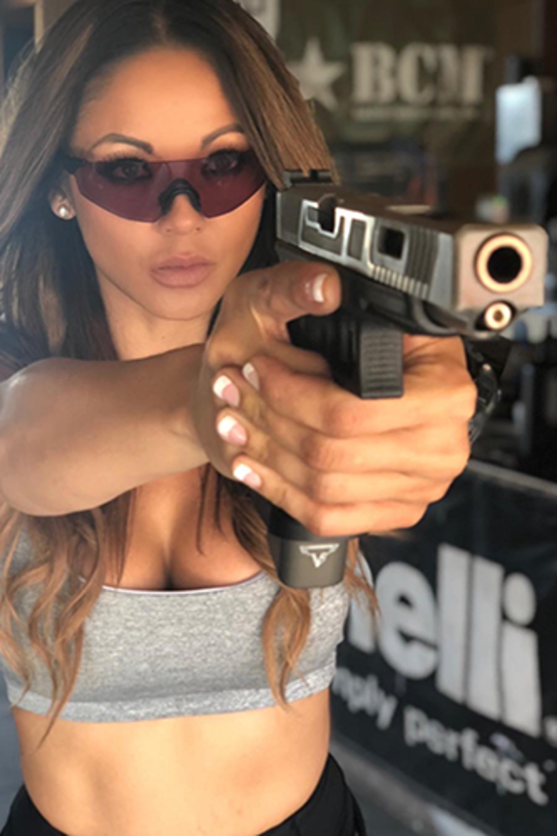 Jennifer Irene pointing gunJennifer Irene: Exclusive Interview