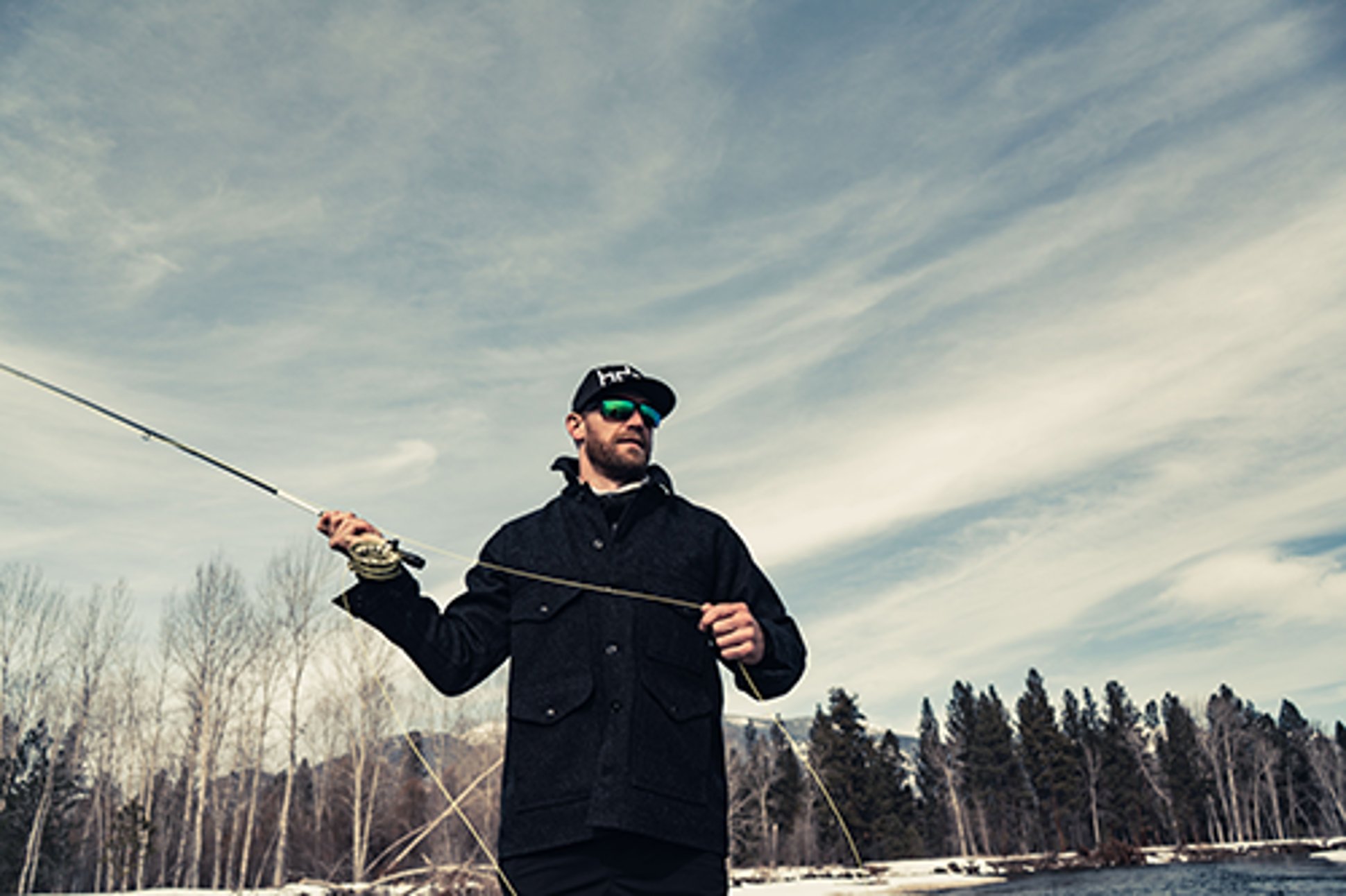 Chase Rice fishing