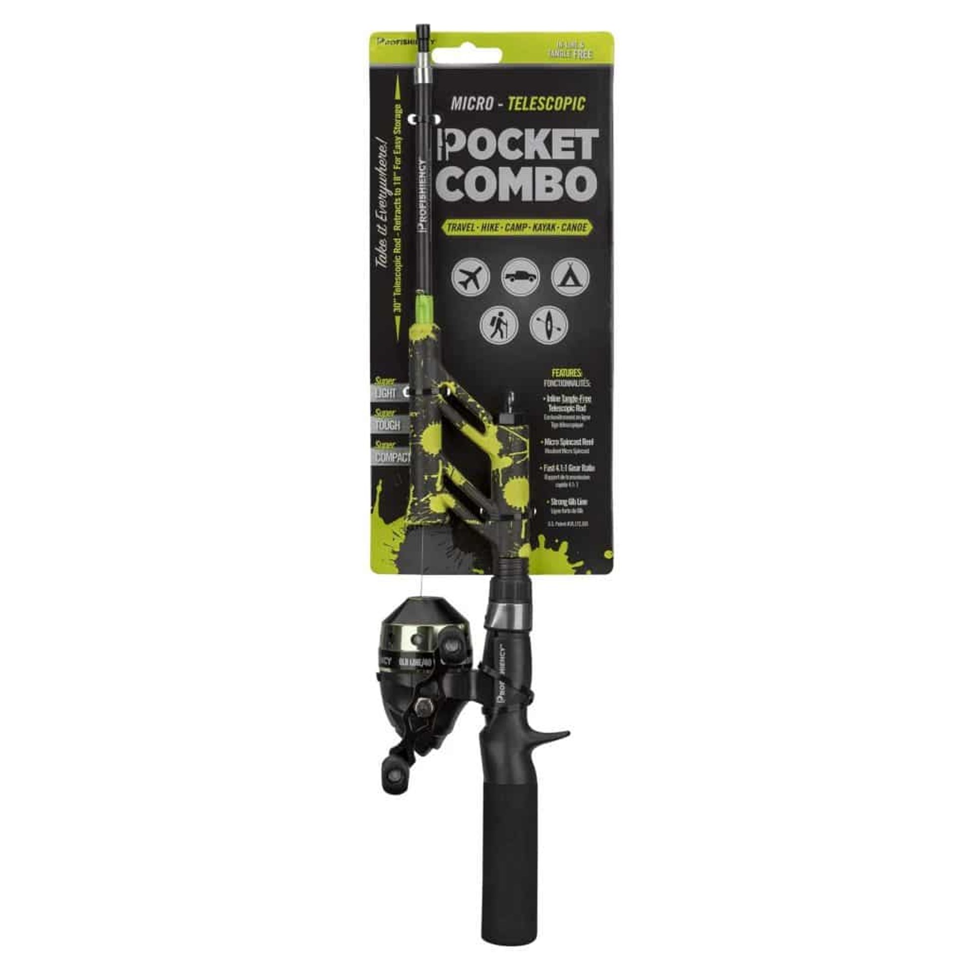 Sportsman’s Guide: ProFISHiency Splat Pocket Spincast Combo 