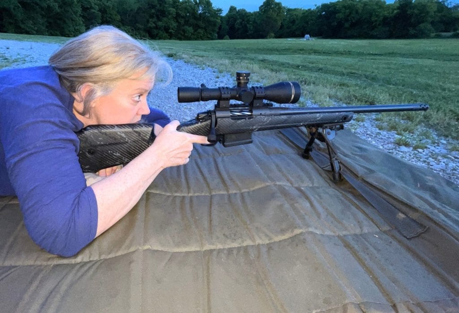 The rifle in the photos is the new Bergara B-14 with a carbon stock and carbon-wrapped barrel chambered in .308. The optic is a Leupold VX-3i 4.5-14 first focal plane.