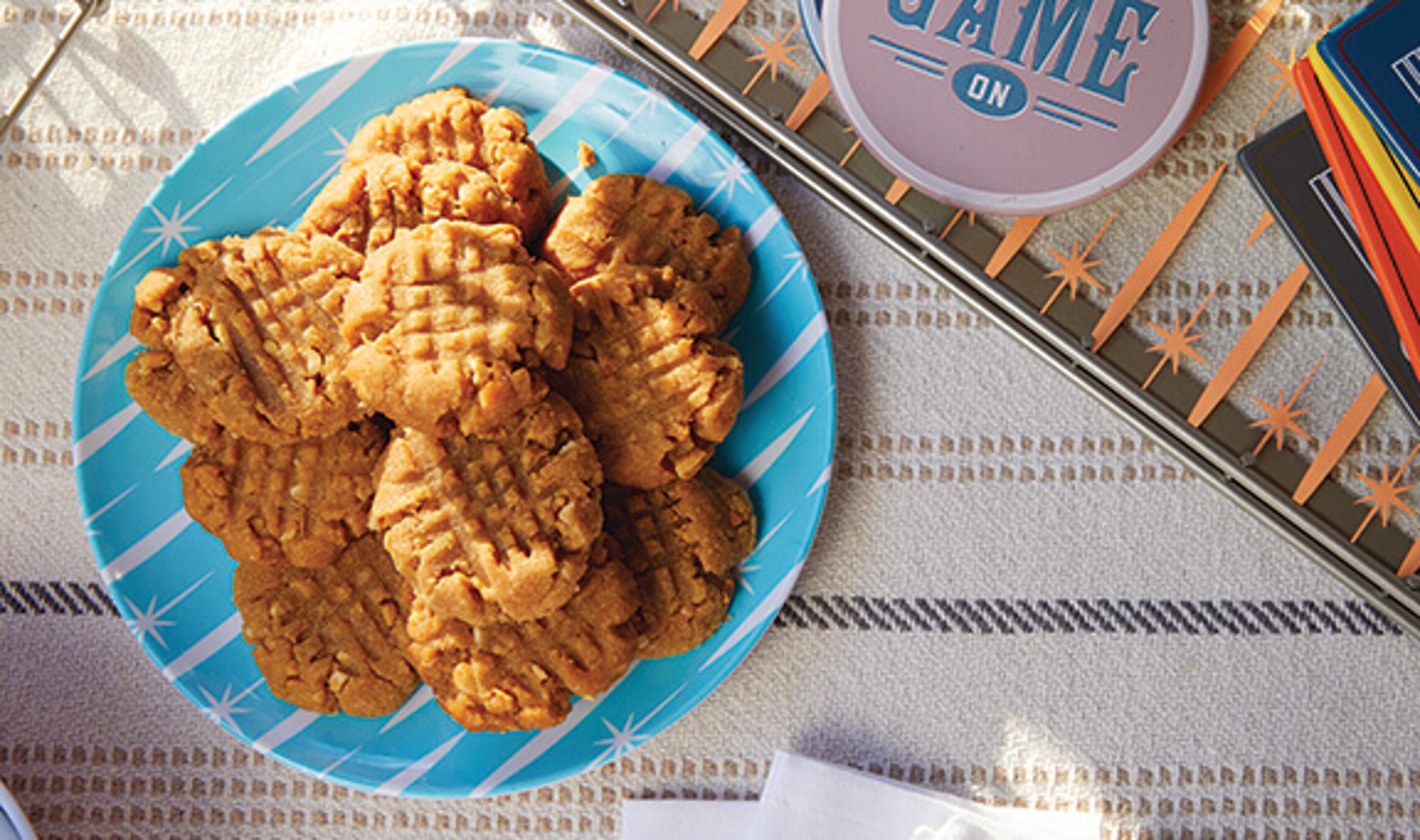 Magic Peanut Butter Cookies for Santa
