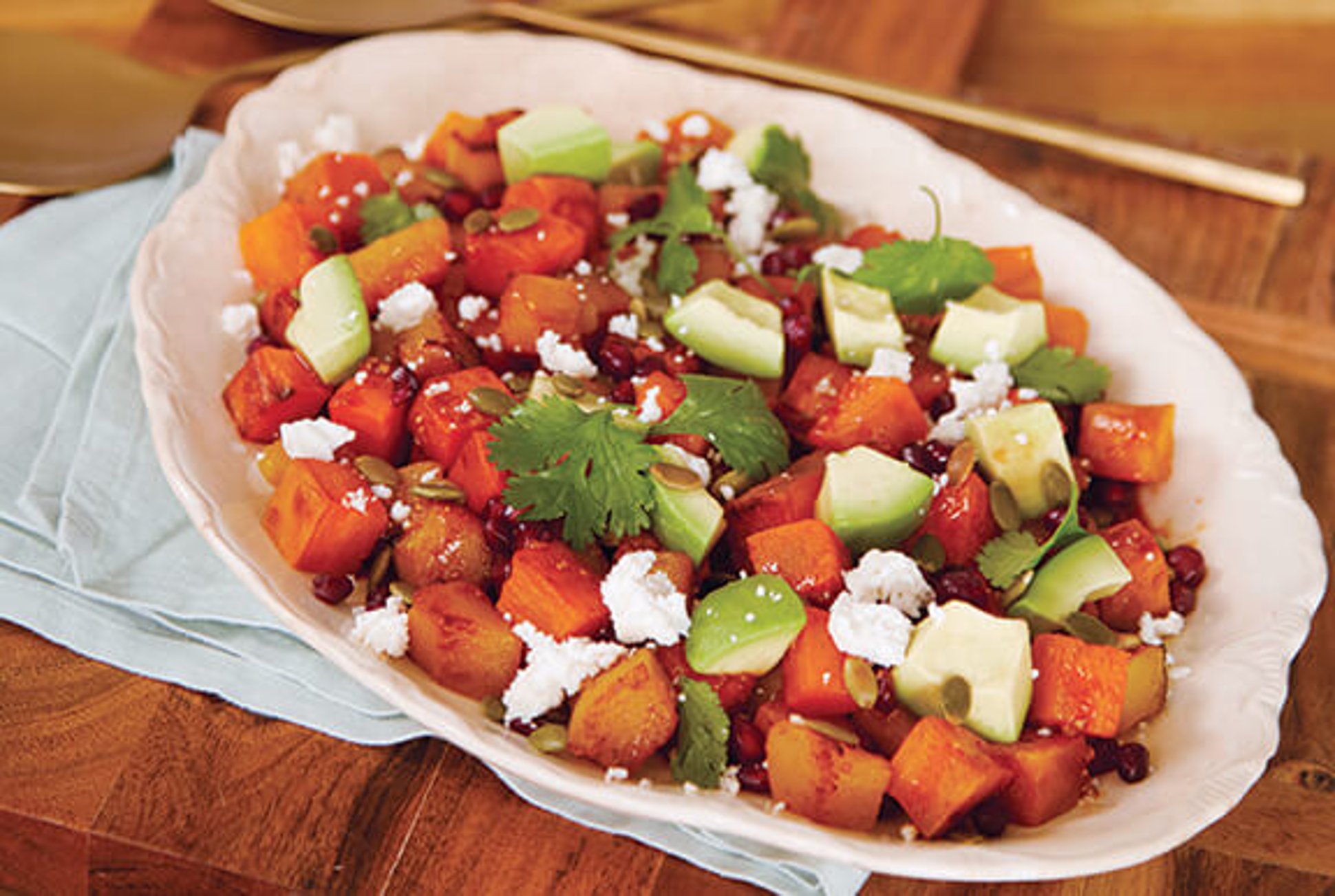 Roasted Root Vegetable Winter Salad